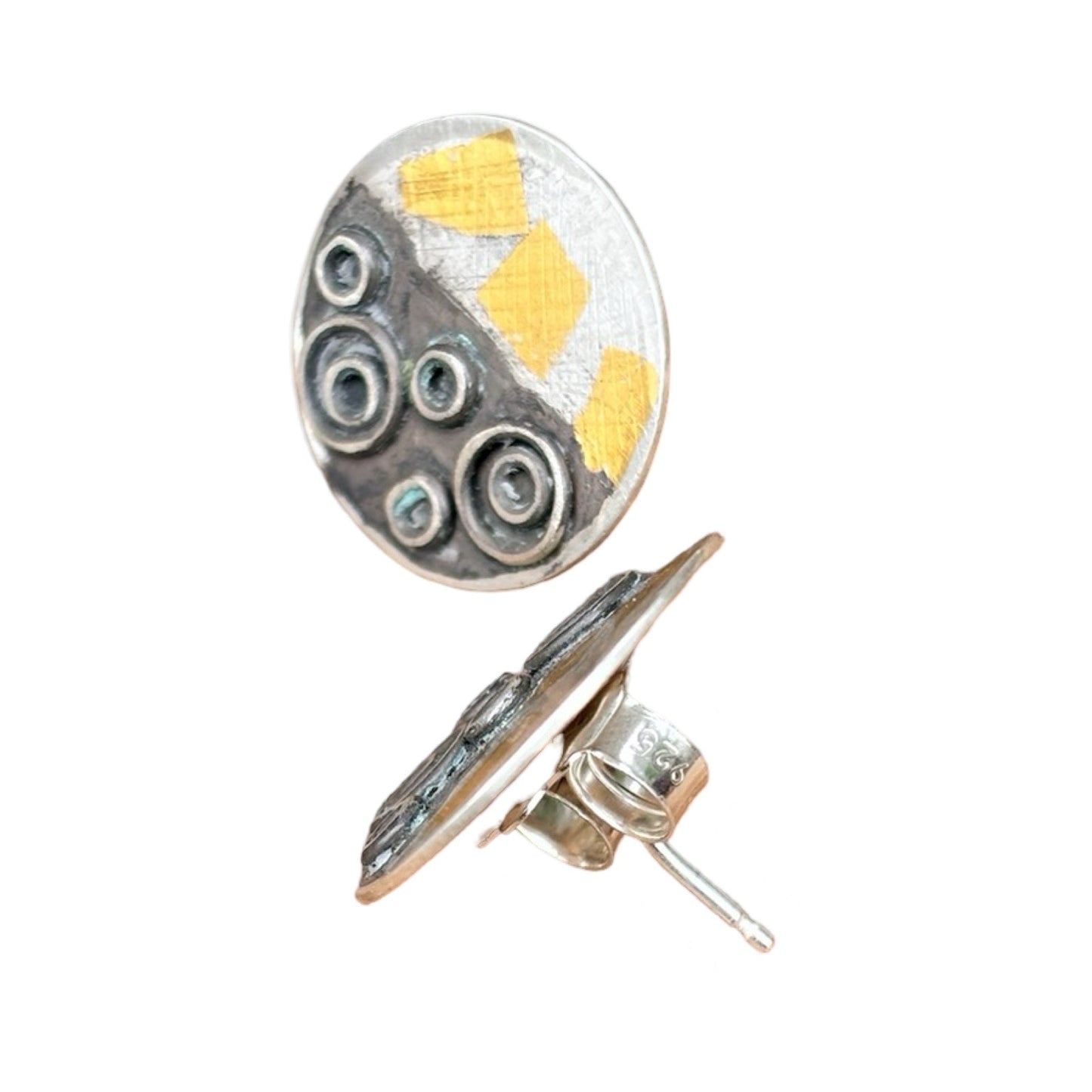 Klimt Round Studs