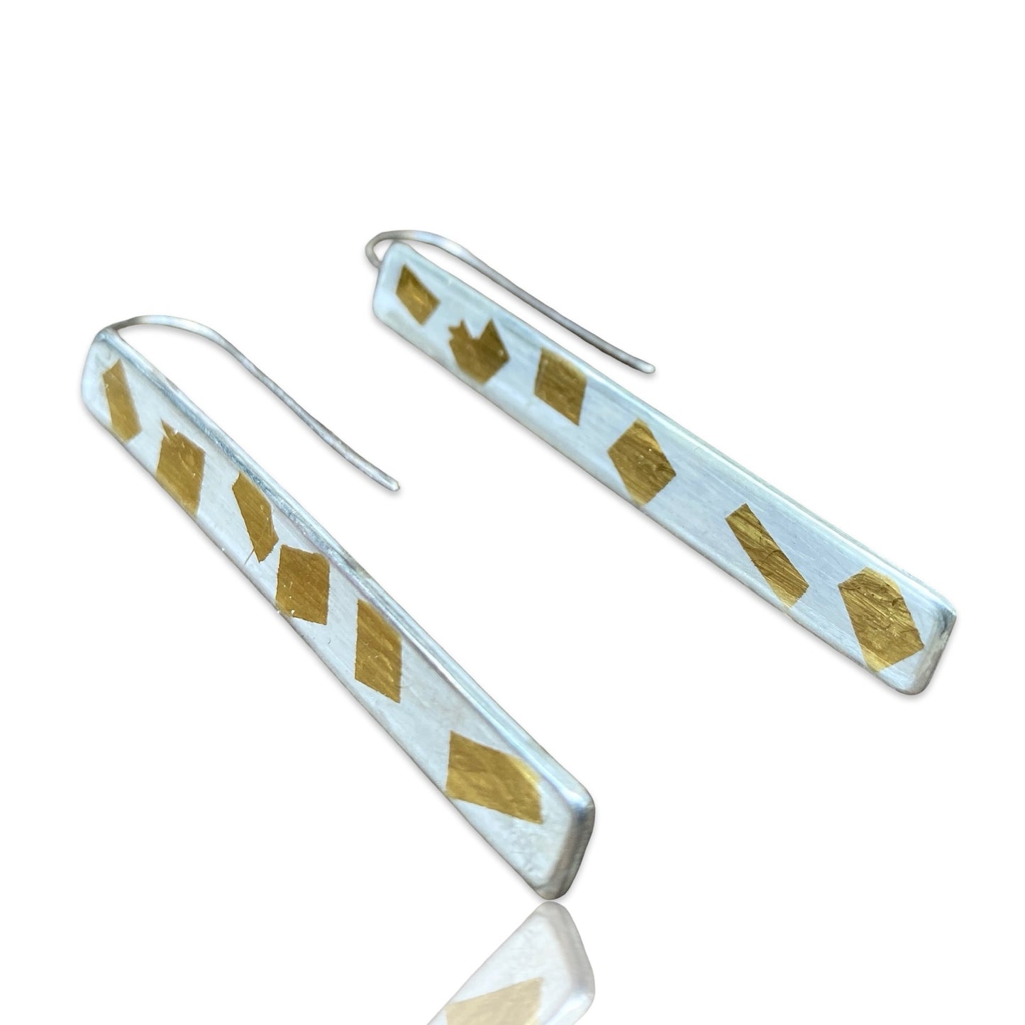 Long Hagel Dangling Earrings