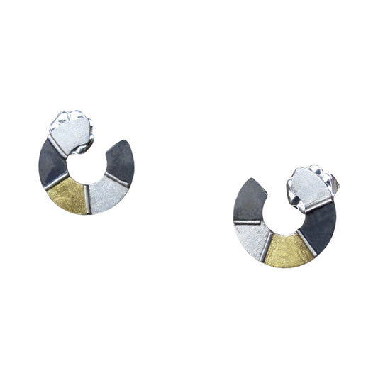 Testcard Hoop Studs