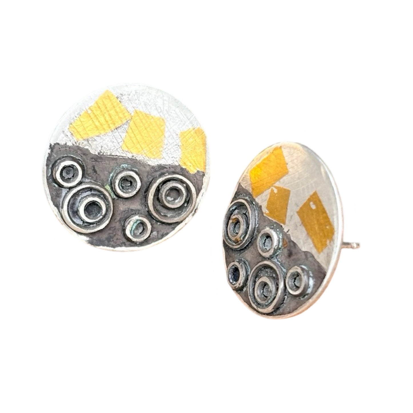 Klimt Round Studs