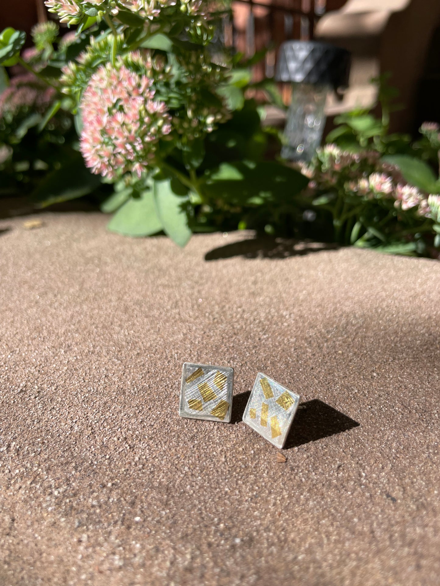 Square Hagel Earring