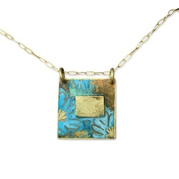 Botanical Stepping Stone Necklace