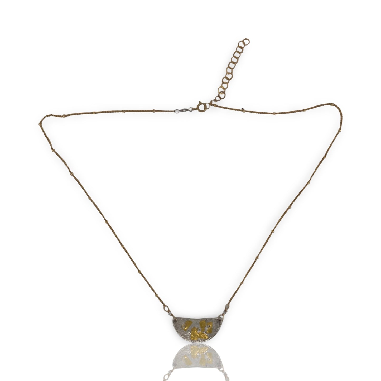 Imprinted Hagel Moon Necklace