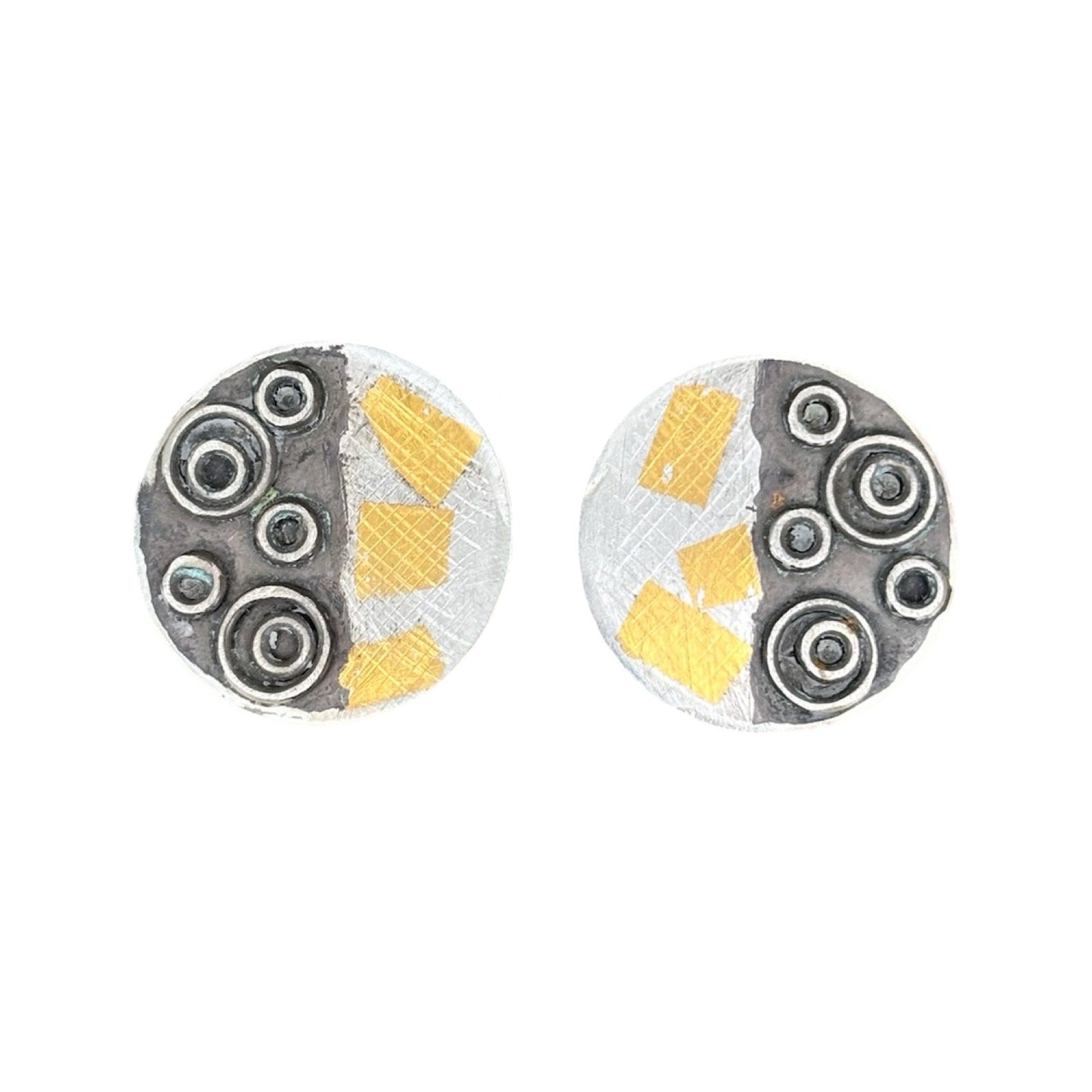 Klimt Round Studs