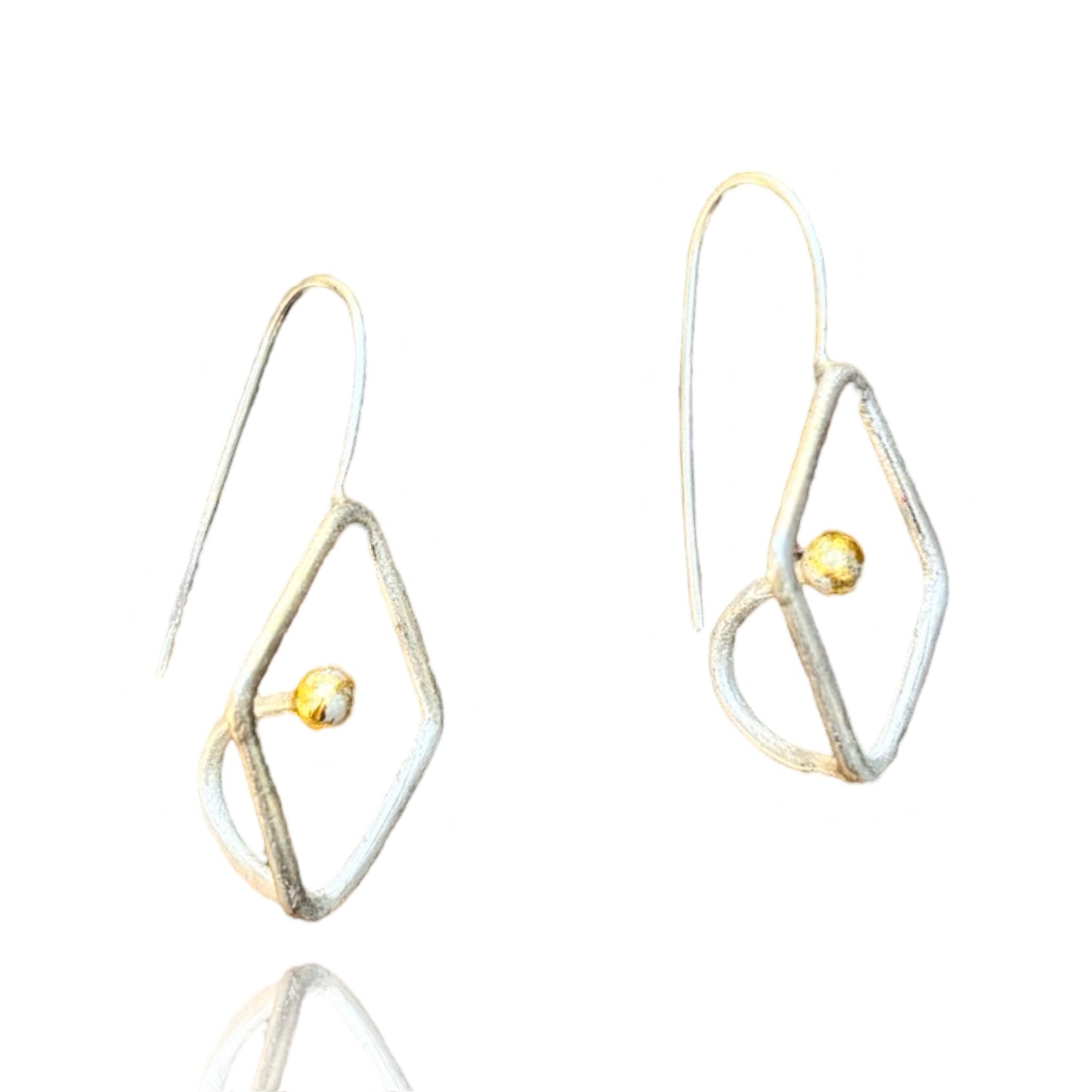 Inner Diamond Earrings