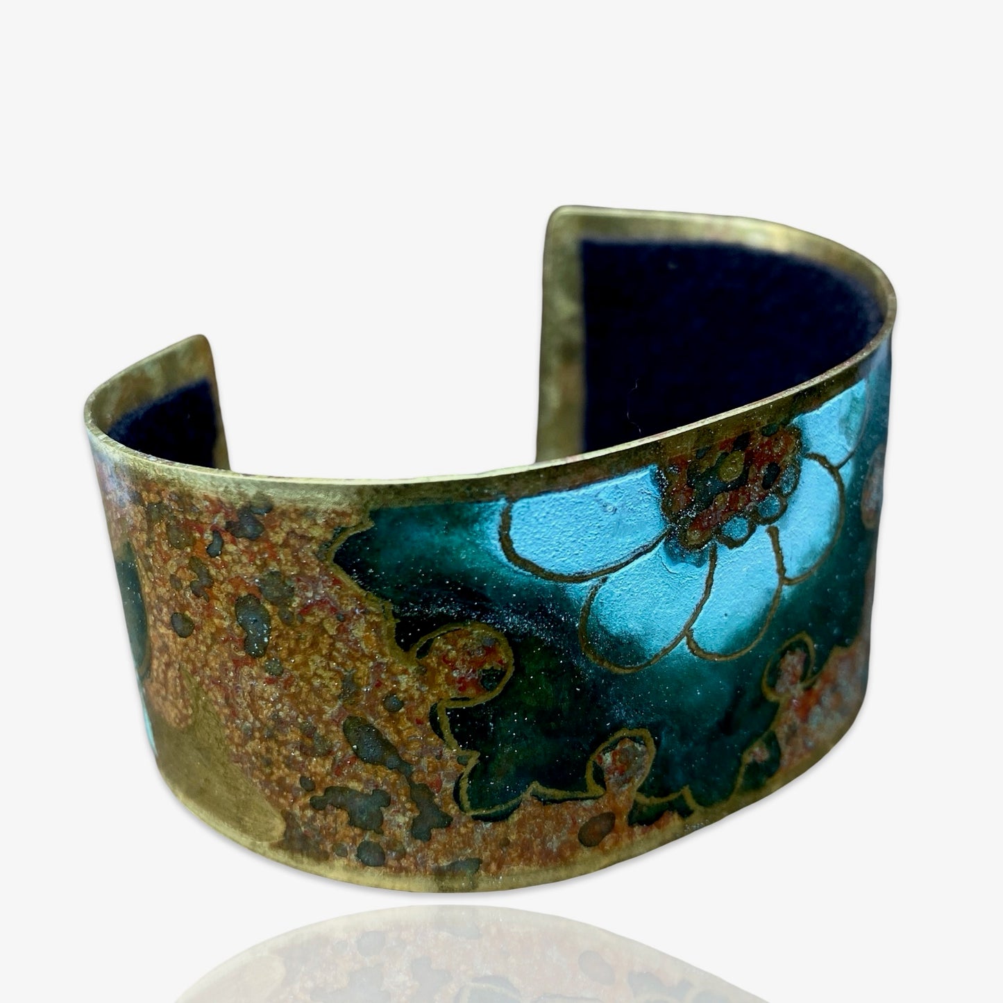 Patina Ocean Bloom Bracelet