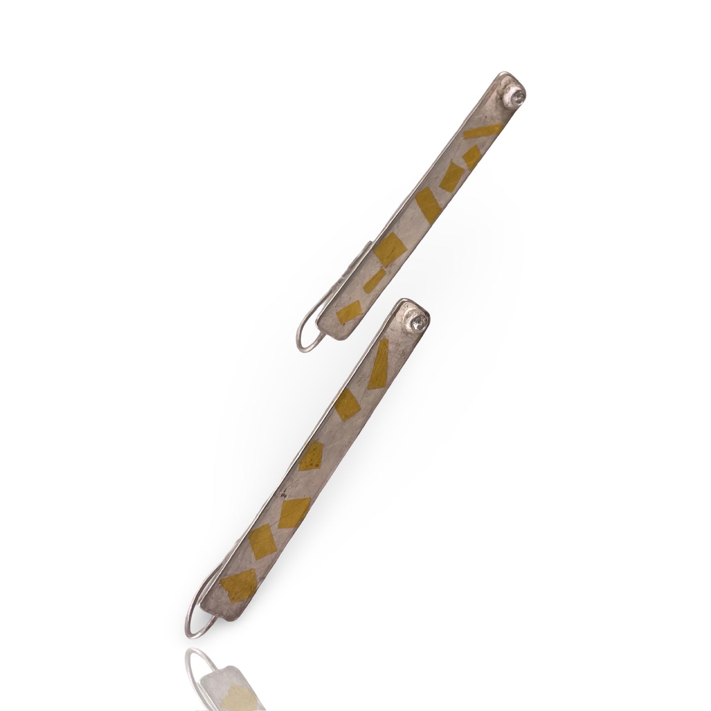 Long Hagel Dangling Earrings