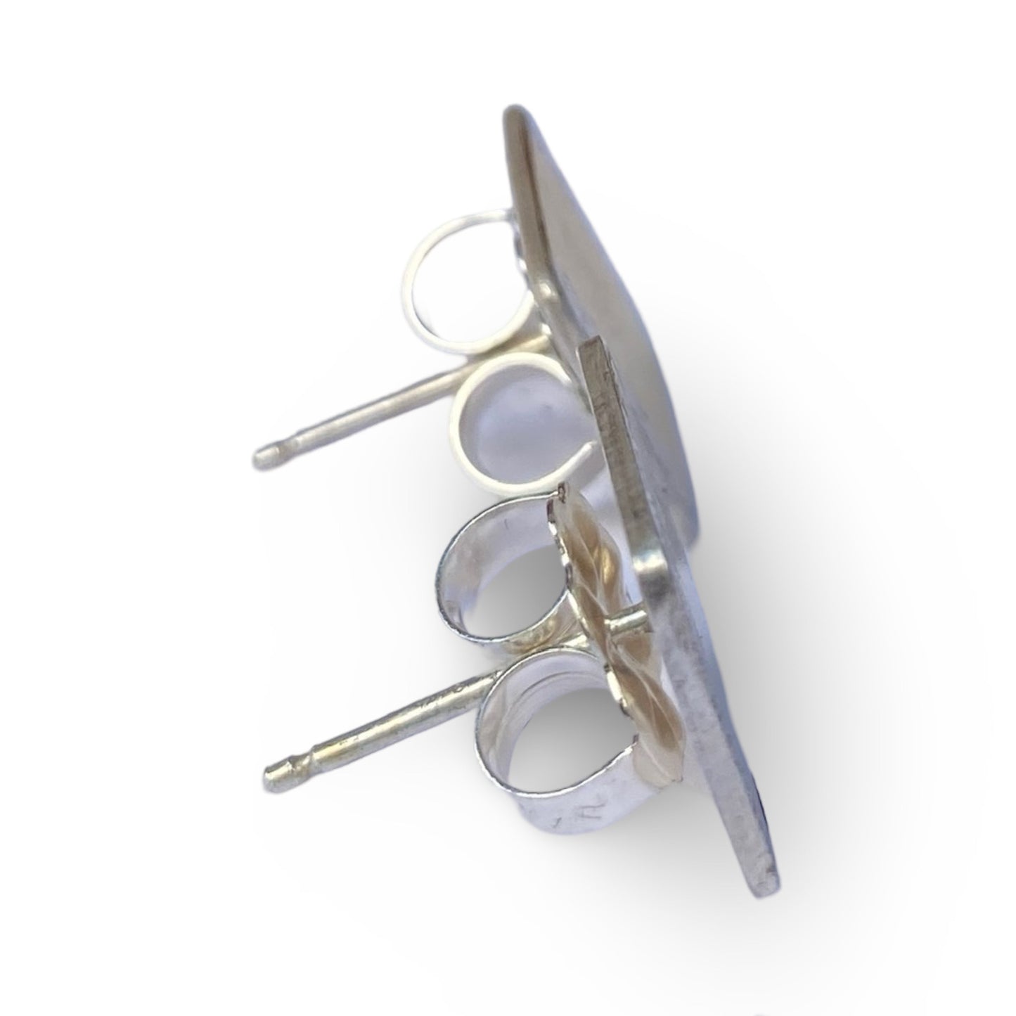 Black and Gold Cloud Studs