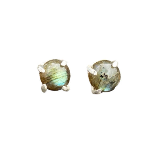 Petite Labradorite Studs