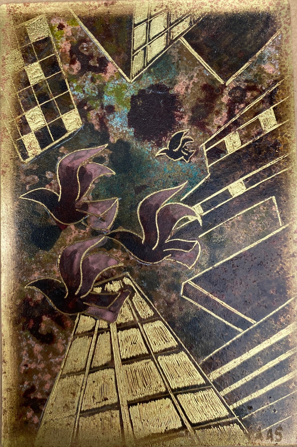 Tourmaline Escher Morning