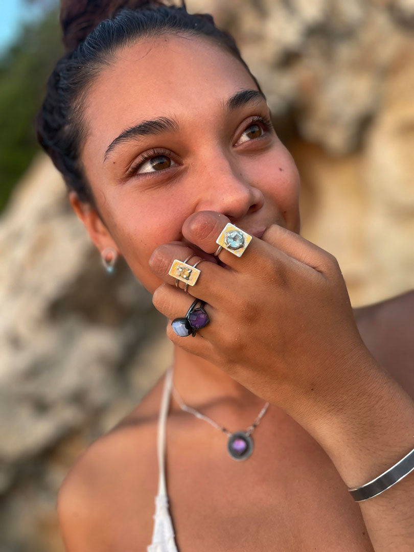 Lace Agate Ring
