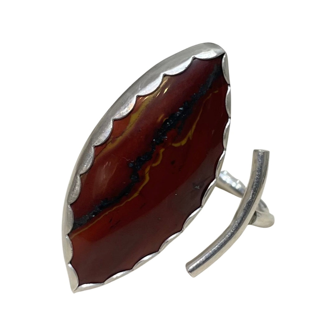 Marquise Jasper Ring