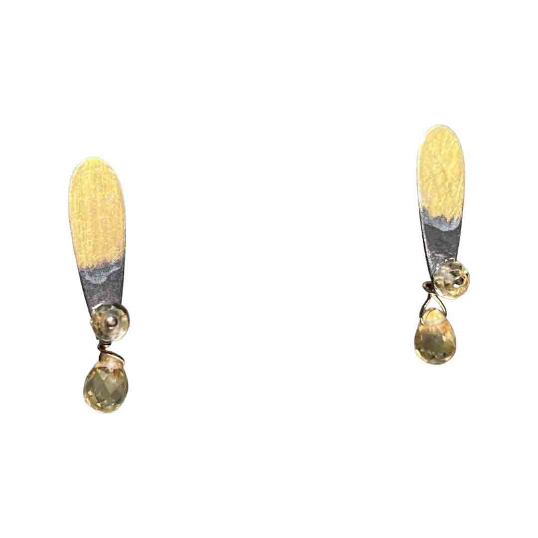 Citrine Drop Earrings