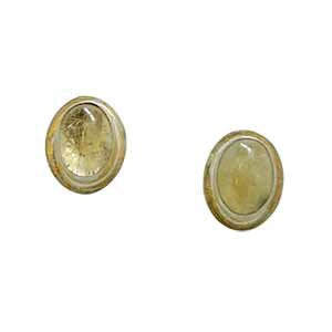 Rutilated Quartz Studs