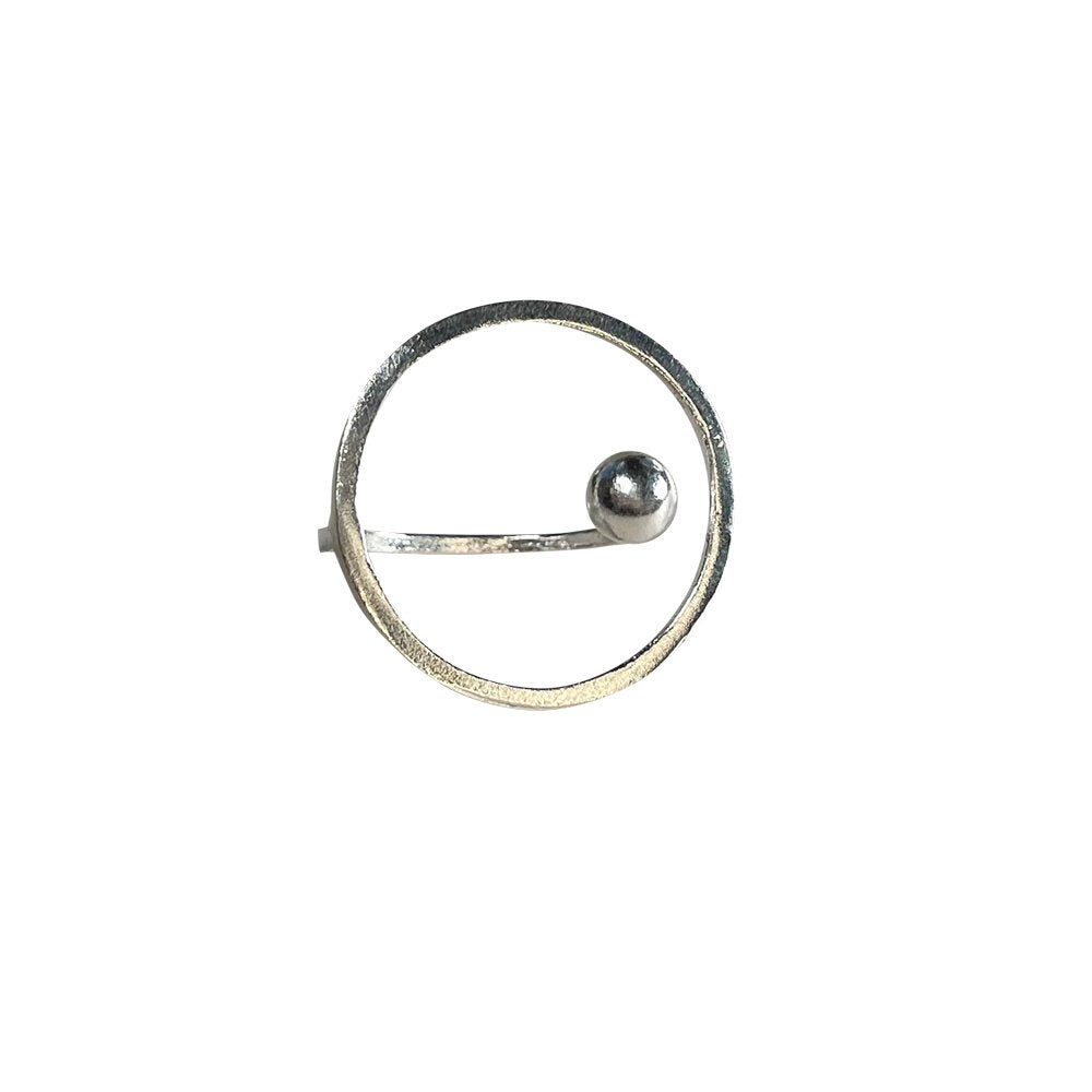 Silver Circle Ring