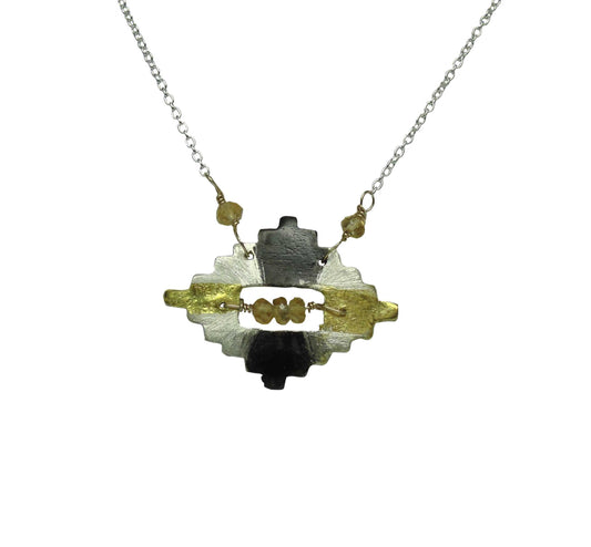 Citrine Keum-Boo Necklace