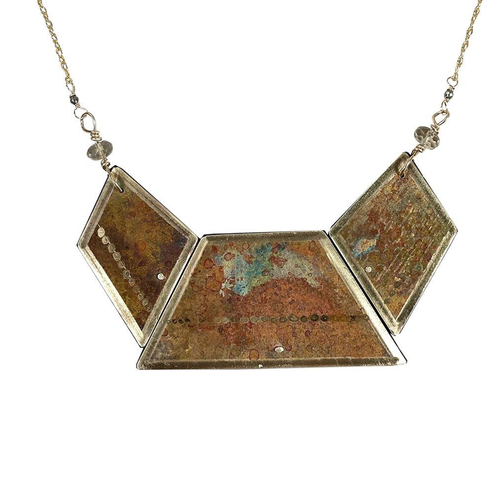 Fire Patina Necklace