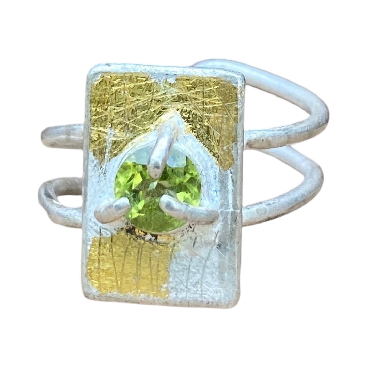 Rettangolo gemstone ring