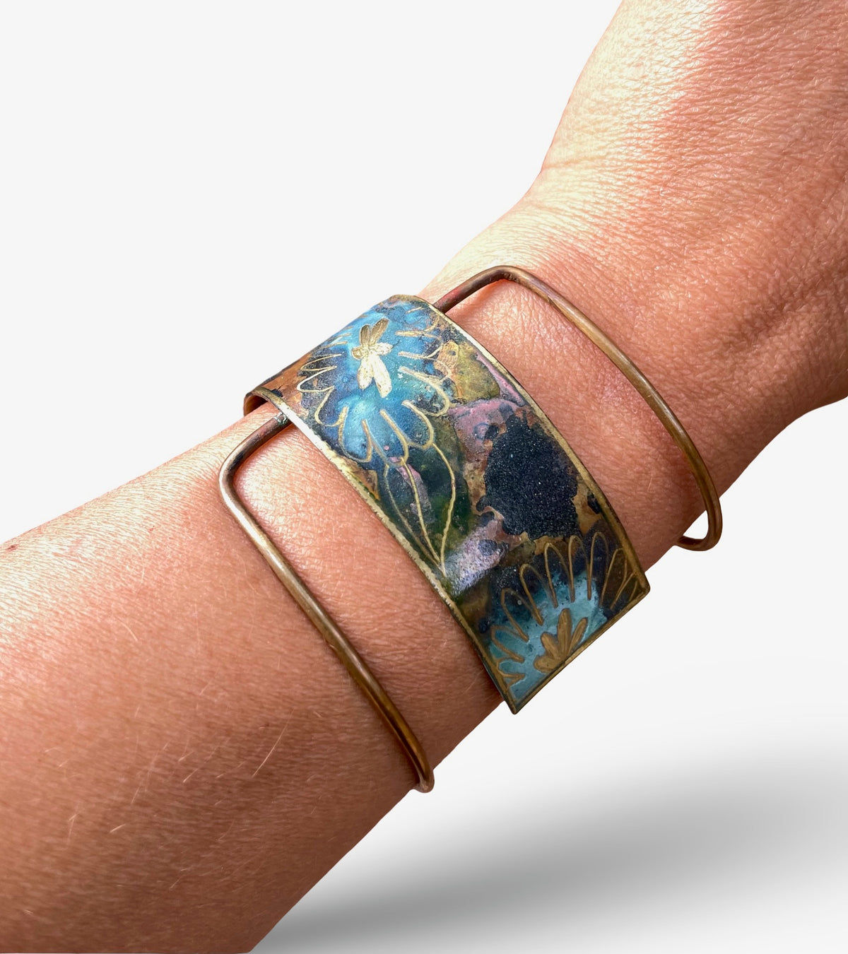 Patina Floral Dilemma Bracelet