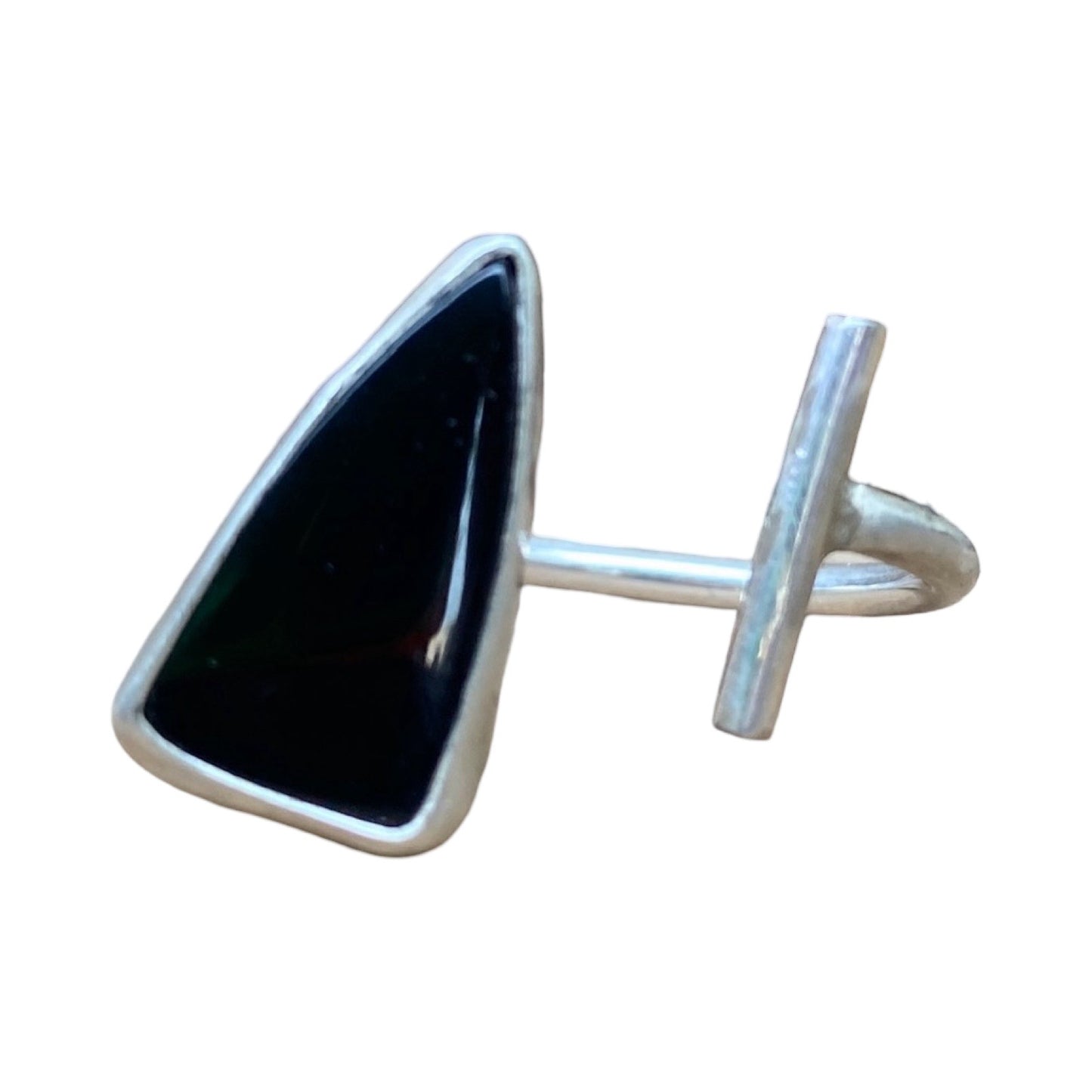 Onyx triangular ring