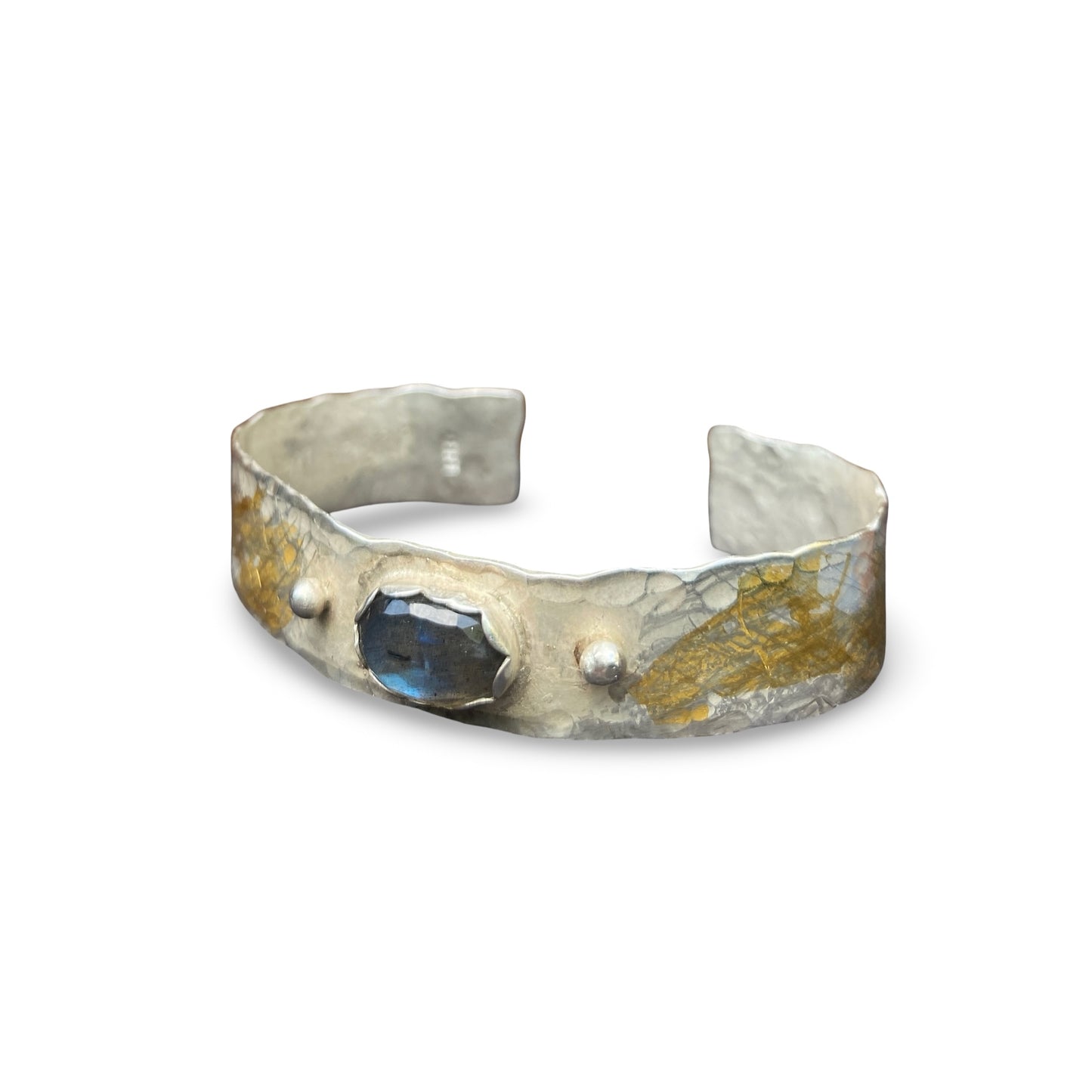 Imprinted Labradorite Bracelet