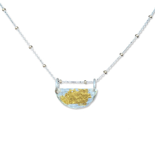 Imprinted Hagel Necklace