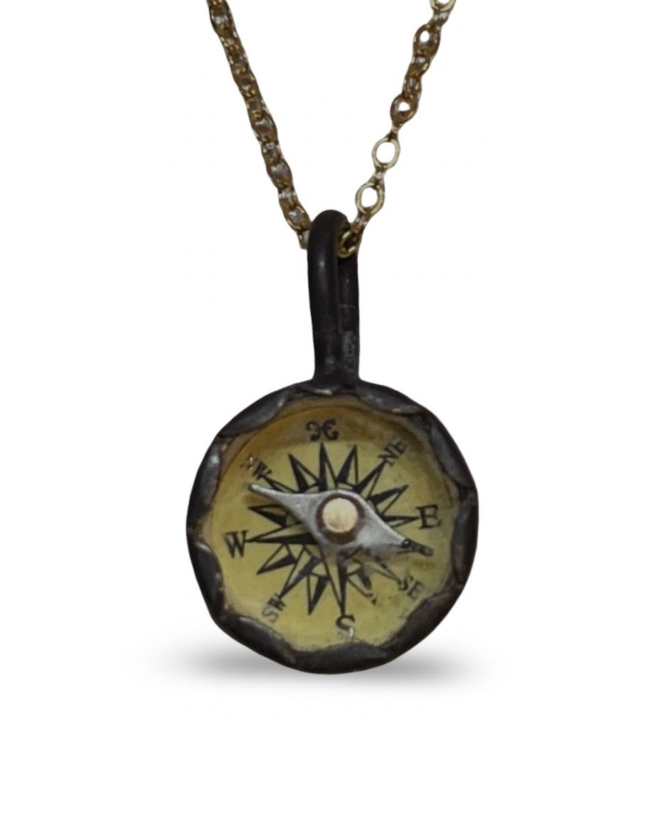 Compass necklace