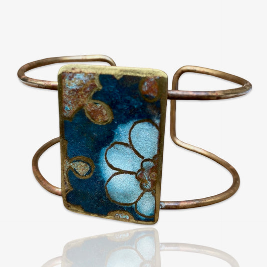 Patina Ocean Bloom Bridge Bracelet