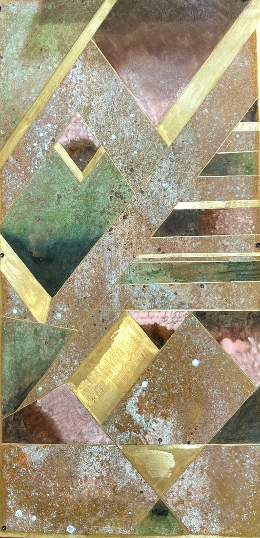 Tourmaline Mosaic I