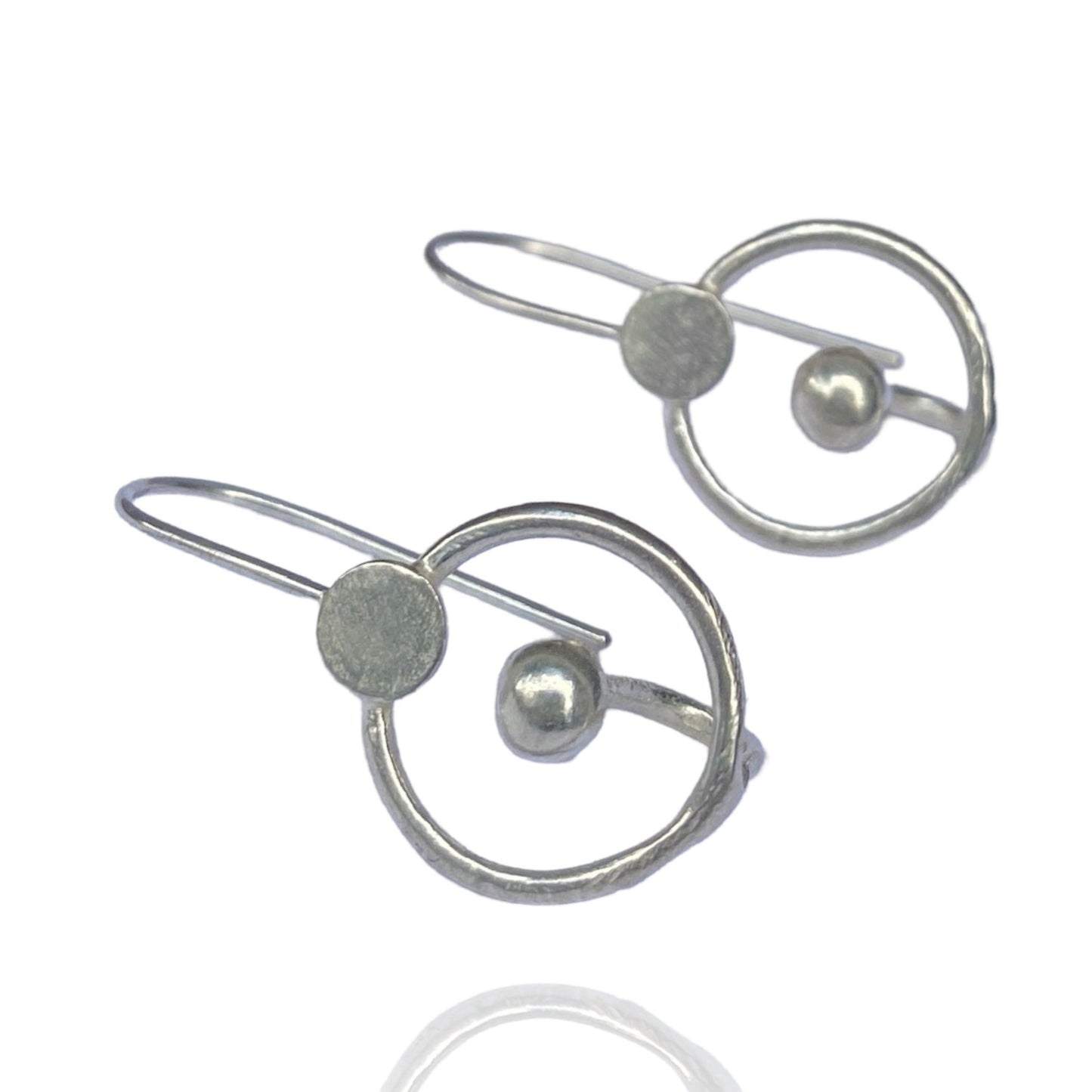 Dangling inner circle Earrings