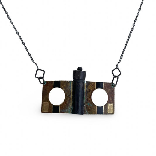 Winged Container Necklace