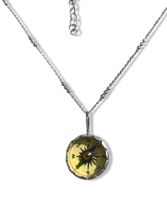 Compass necklace