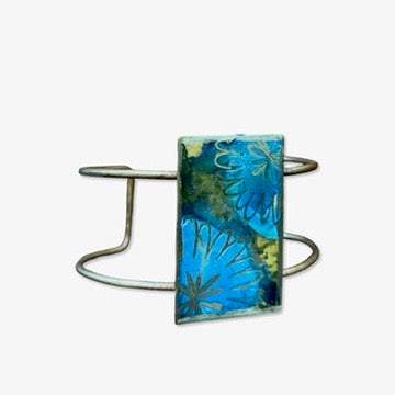 Patina Floral Bridge Bracelet