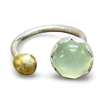 Prehnite Double Ring