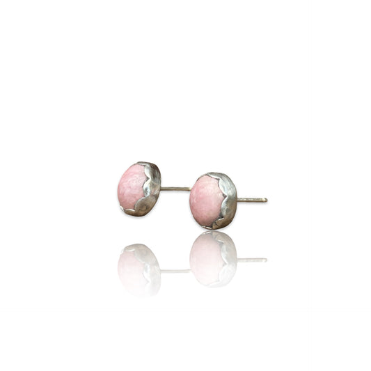 Rhodochrosite studs