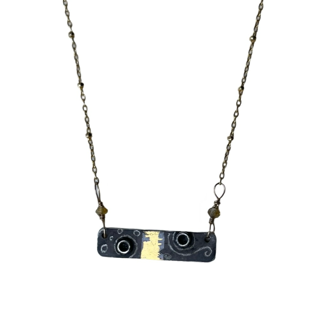 Klimt Bar Necklace