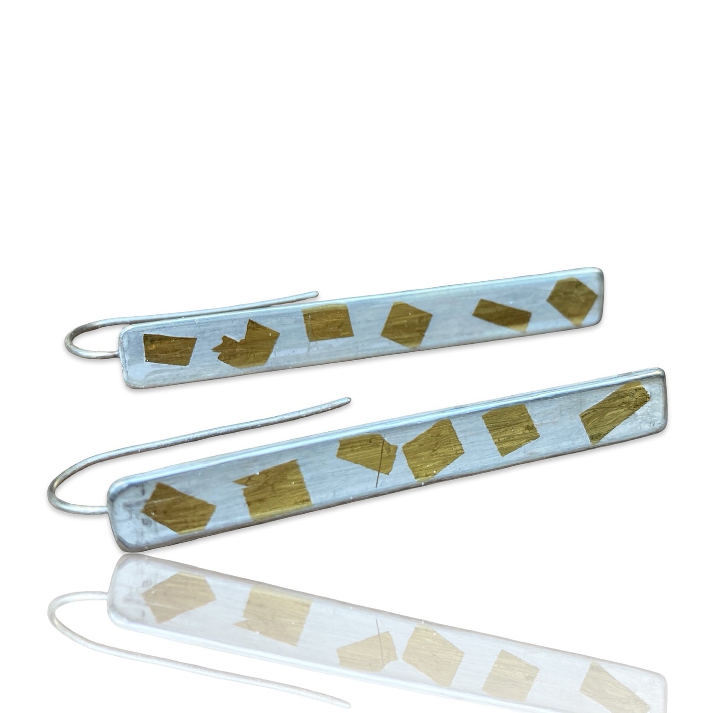 Long Hagel Dangling Earrings