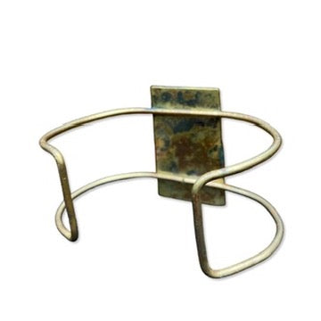 Patina Floral Bridge Bracelet