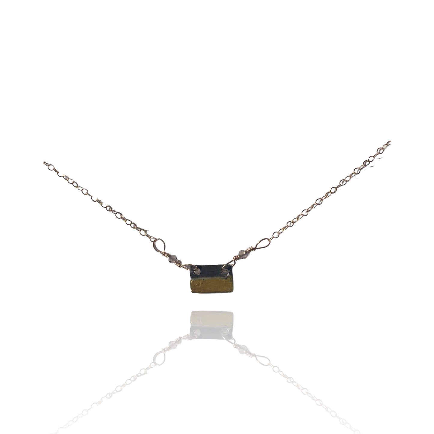 Mini Rectangle Necklace