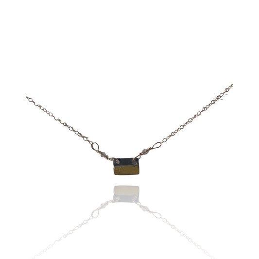 Mini Rectangle Necklace