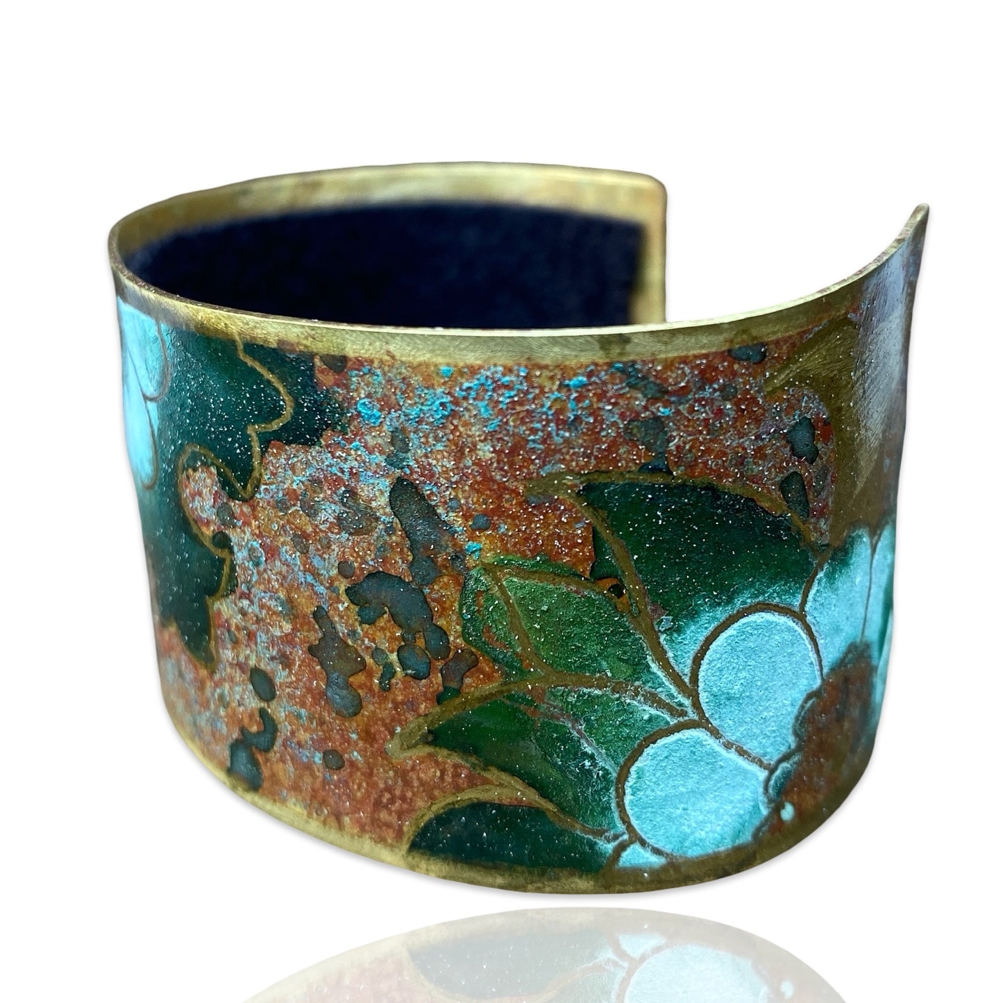 Patina Ocean Bloom Bracelet