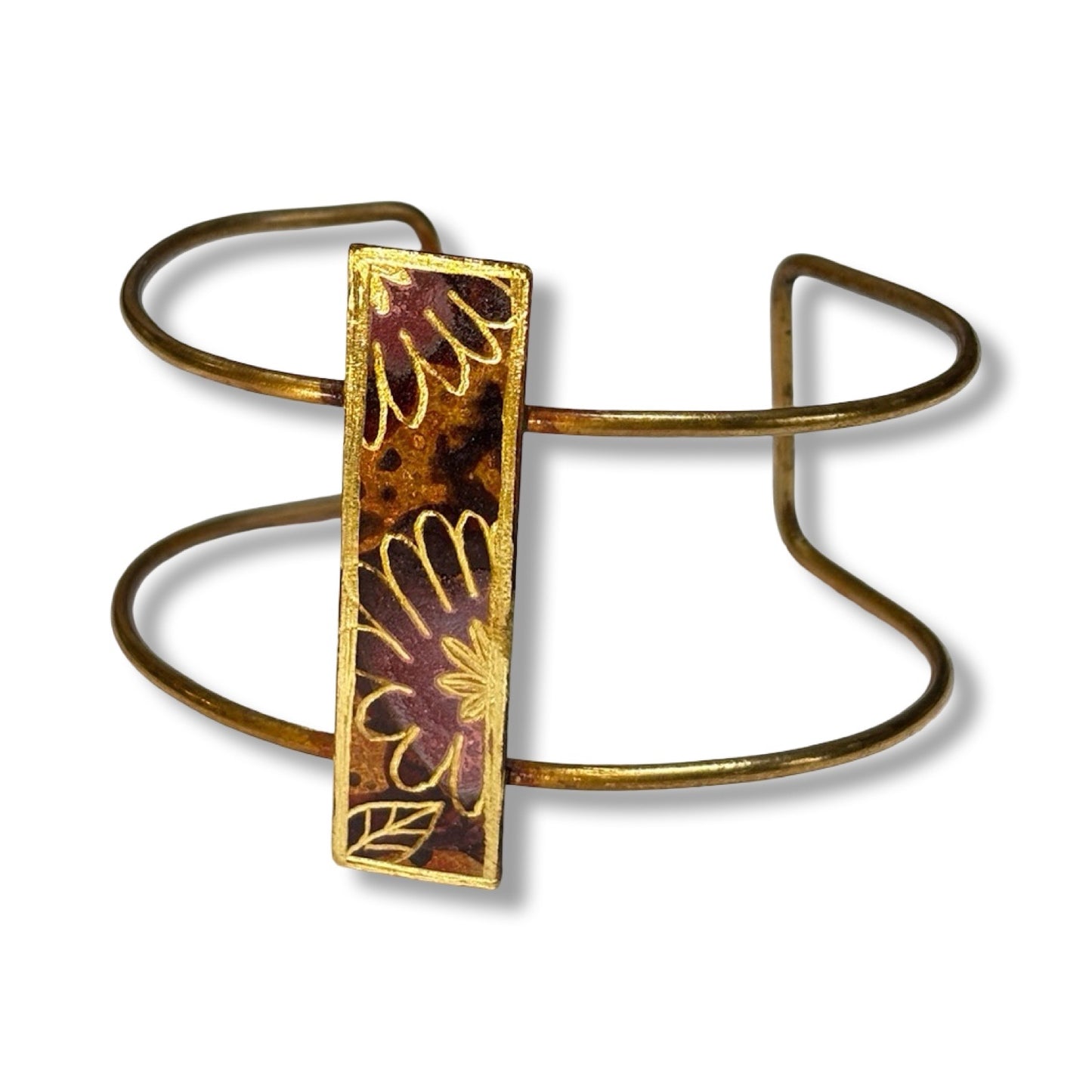 Patina Blossom Bridge Bracelet