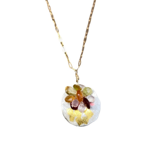 Floral Gem Necklace