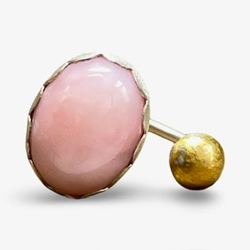 Large Rhodochrosite Double Ring