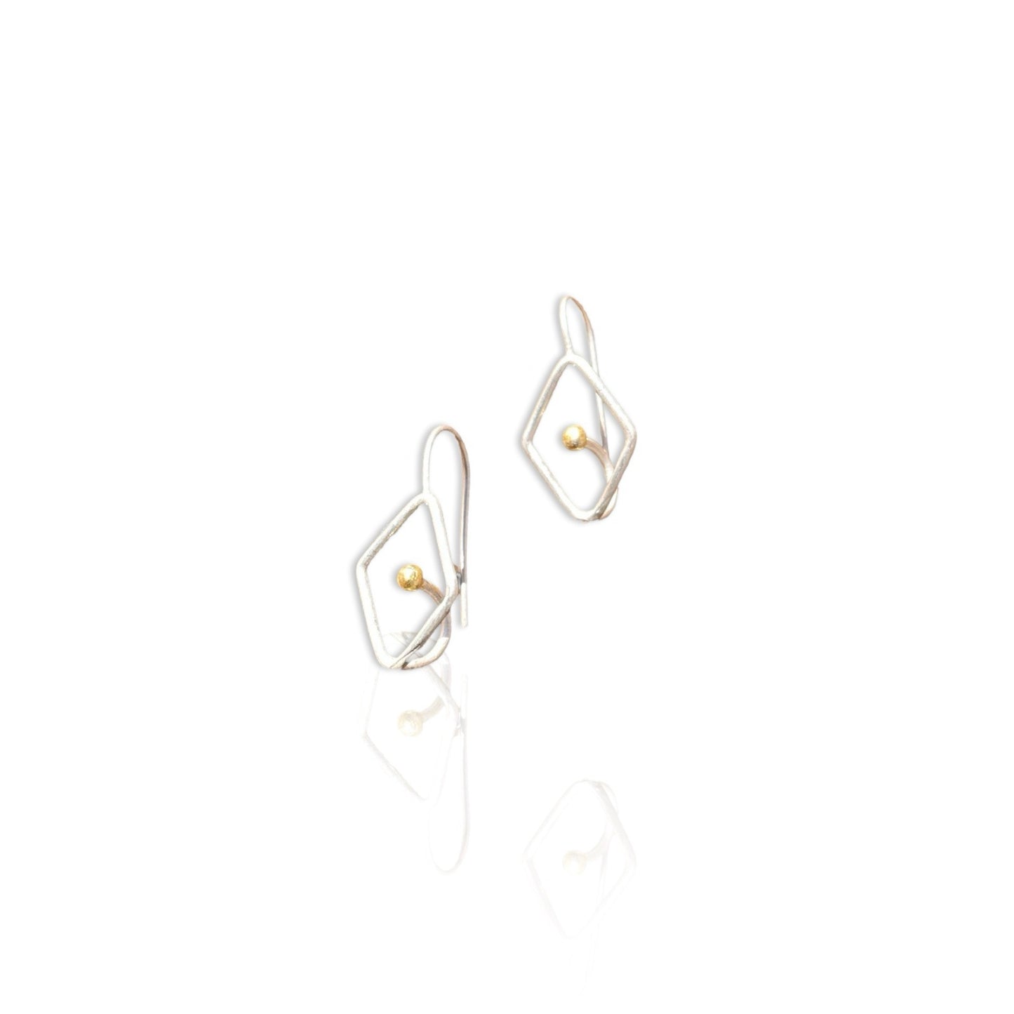 Inner Diamond Earrings