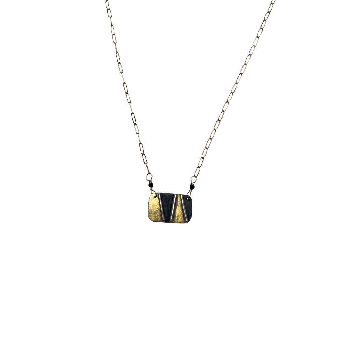 Testcard Rectangle Necklace