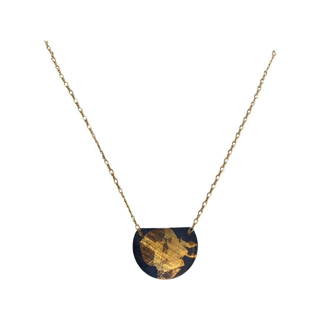 Marbled Moon necklace